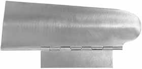 Bucks County Patchbox Kit, iron,
7" overall length